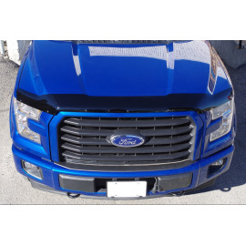Дефлектор капота Ford F150 2015+ черный глянцевый